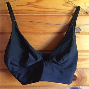 Black Aerie bathing suit top